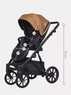 Коляска MONTANA ECCO (2 в 1) (RIKO BASIC)