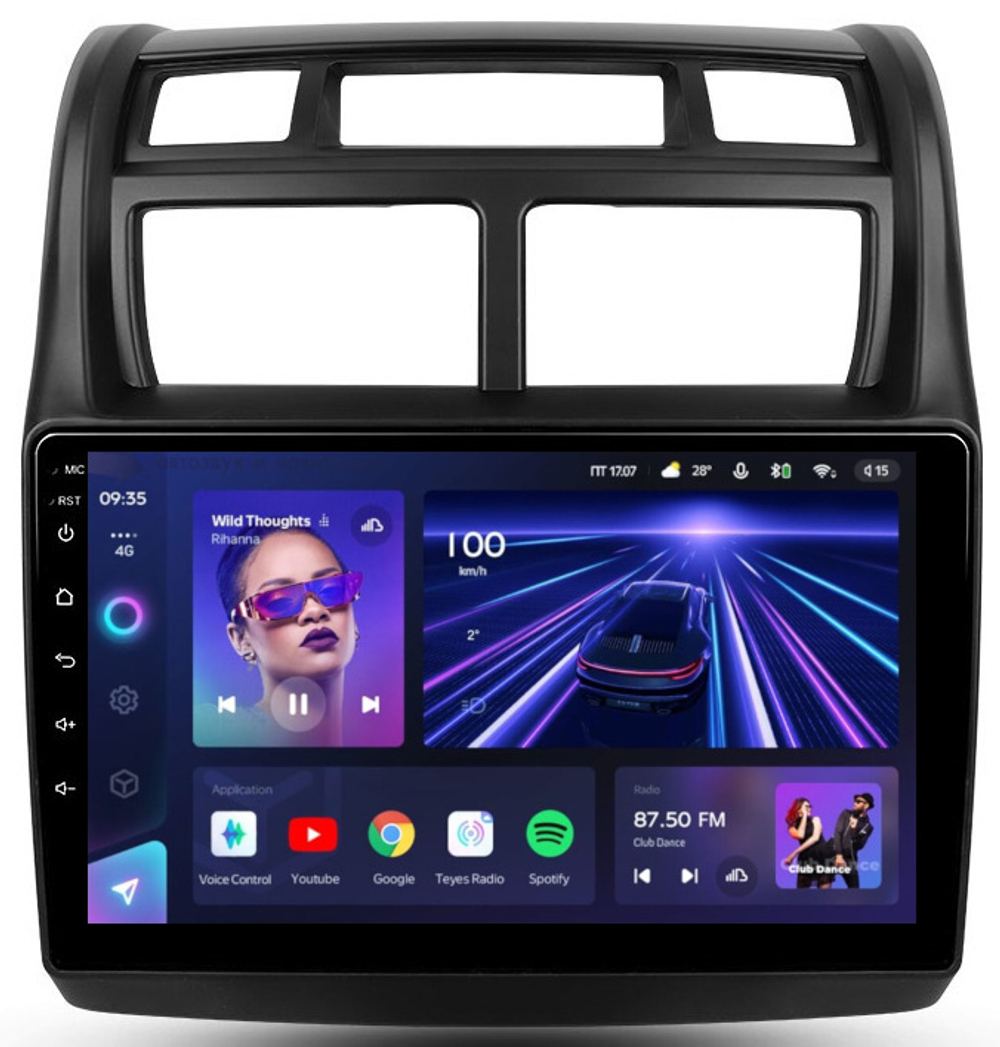 Магнитола для KIA Sportage 2 2008-2010 - Teyes CC3L на Android 10, 8-ядер, CarPlay, 4G SIM-слот