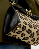 Сумка 680 17 леопард крупный