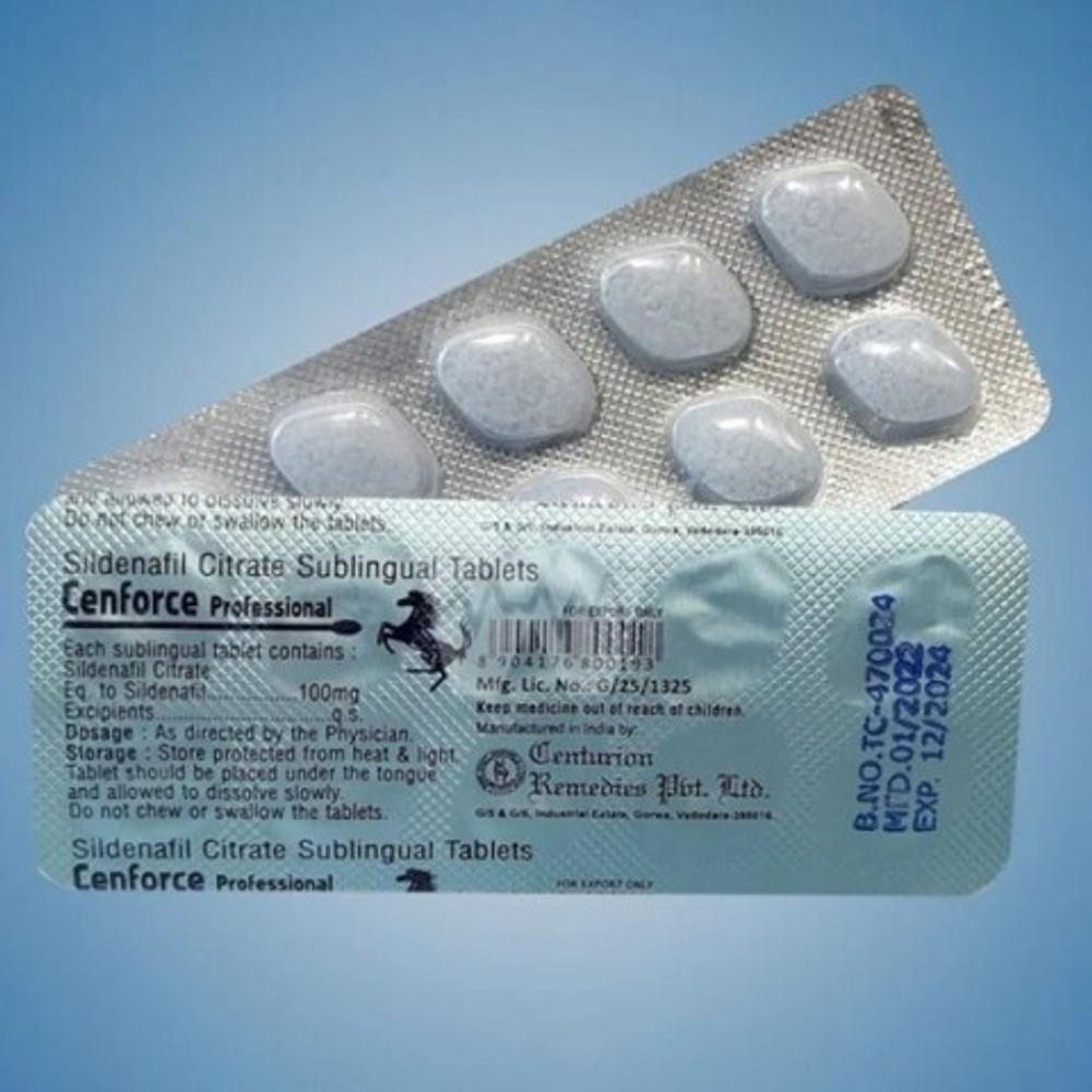 Препарат для усиления потенции Cenforce Professional (10 таб.)