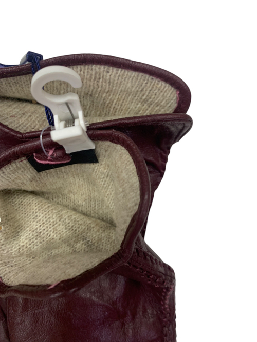 Перчатки. Женские. Материал верха: Кожаные. Подклад: Трикотаж-шерсть.В упаковке 5 шт.