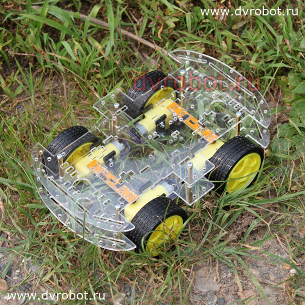 Платформа 4 WD + 2 датчика скорости