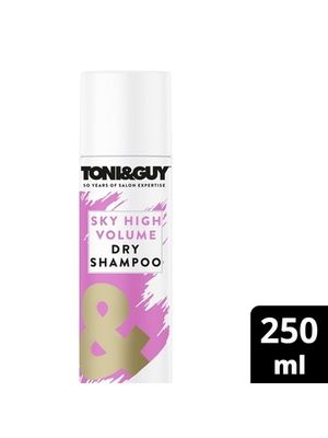 Toni&Guy Шампунь сухой ГОЛОВОКРУЖИТЕЛЬНЫЙ ОБЪЕМ Sky High Volume Dry Shampoo 250мл