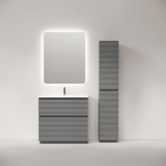 Тумба напольная Sancos Folk Floor 890х445х850, c двумя ящиками оснащенными доводчиками, Ergraut soft, арт.FL90FES