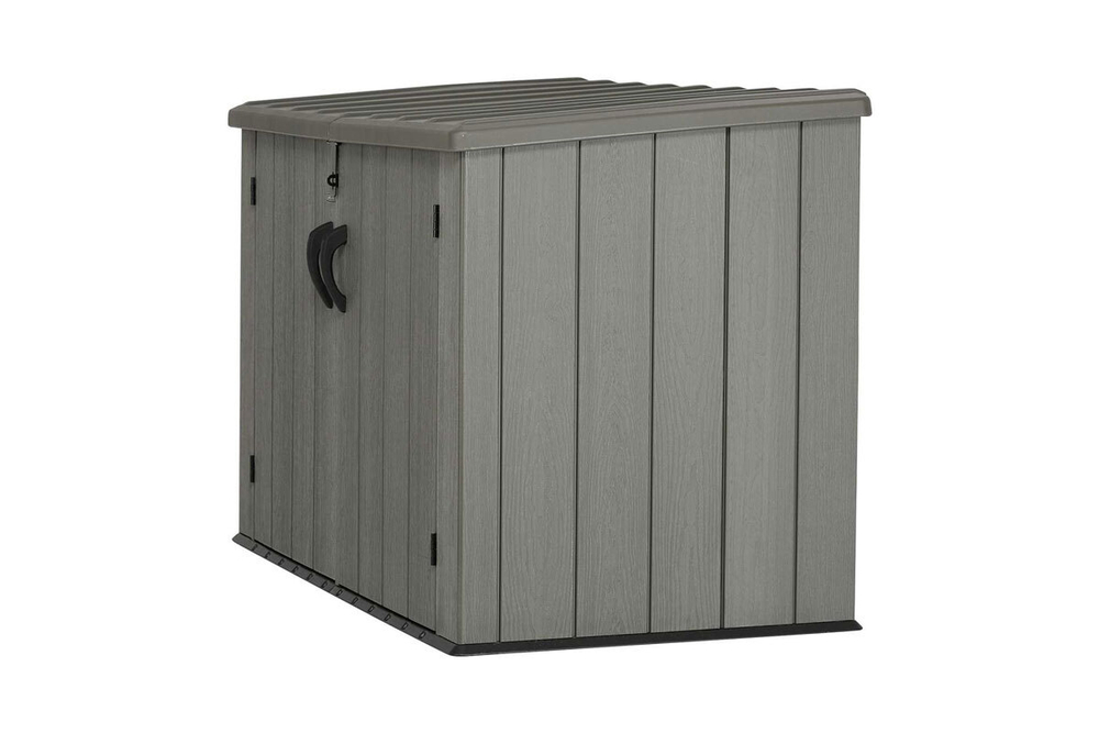 Ящик пластиковый WoodLook, 2100 л, серый