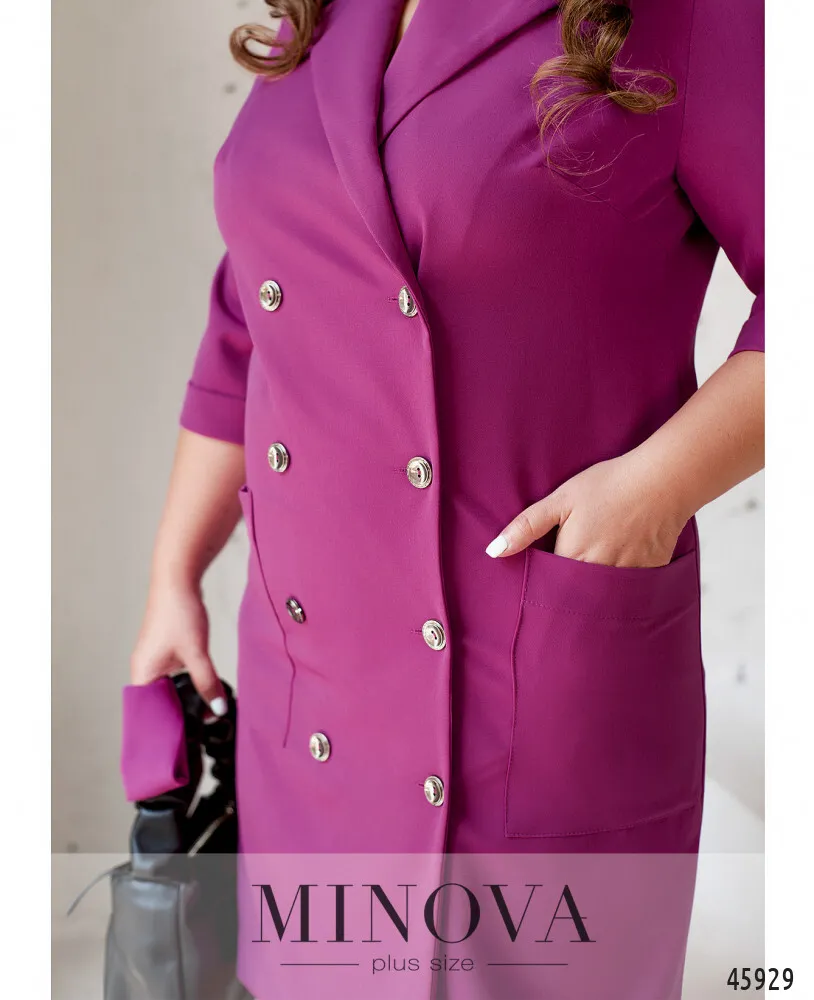 Платье 4146-фуксия Minova