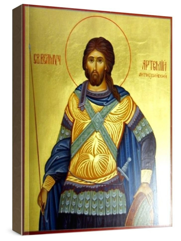 Артемий Антиохийский (рукописная икона)