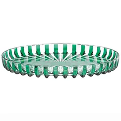 Поднос сервировочный dolcevita, D31 см, зеленый