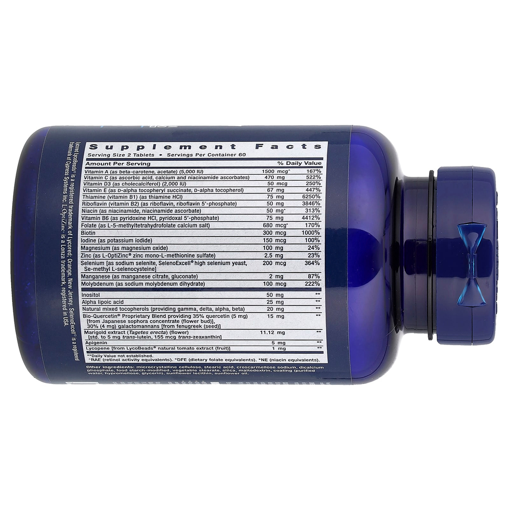 Life Extension, мультивитамины для приема дважды в день, версия 2, 120 таблеток