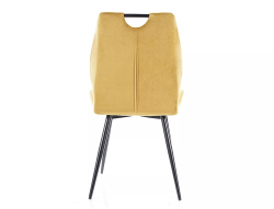 Стул SIGNAL ARCO Velvet Bluvel 68 карри/черный