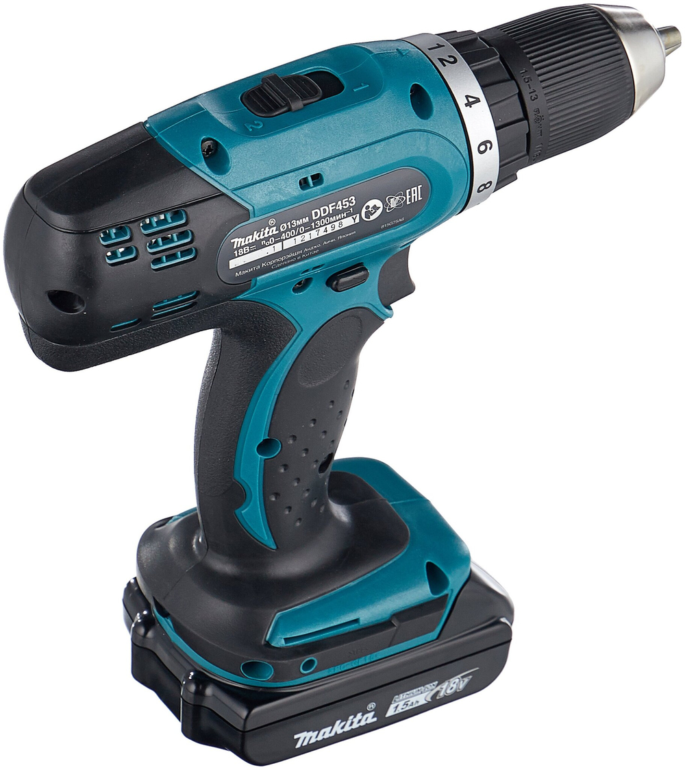 Аккумуляторная дрель-шуруповерт Makita DDF453SYX4