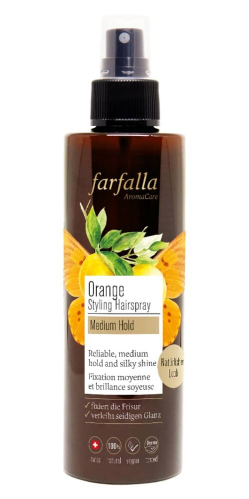 Лак для укладки волос Farfalla Orange, 200 мл
