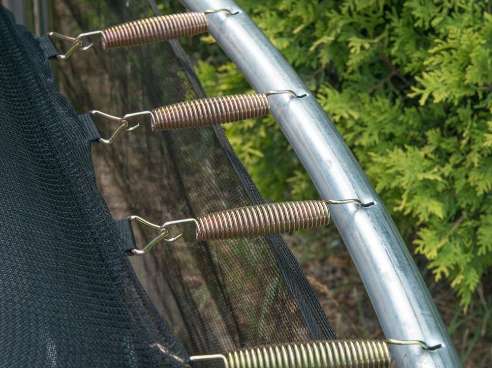 Батут "Winner Classic" (14 футов, верхняя + нижняя защитные сетки и лестница в комплекте)