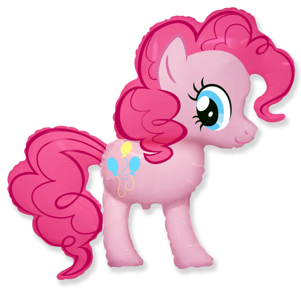 Фольгированный шар фигура My Little Pony Лошадка Пинки Пай 102 см