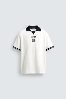 ZARA ПОЛО USA 94 FIFA WORLD CUP™ FIFA CLASSICS, БЕЛЫЙ