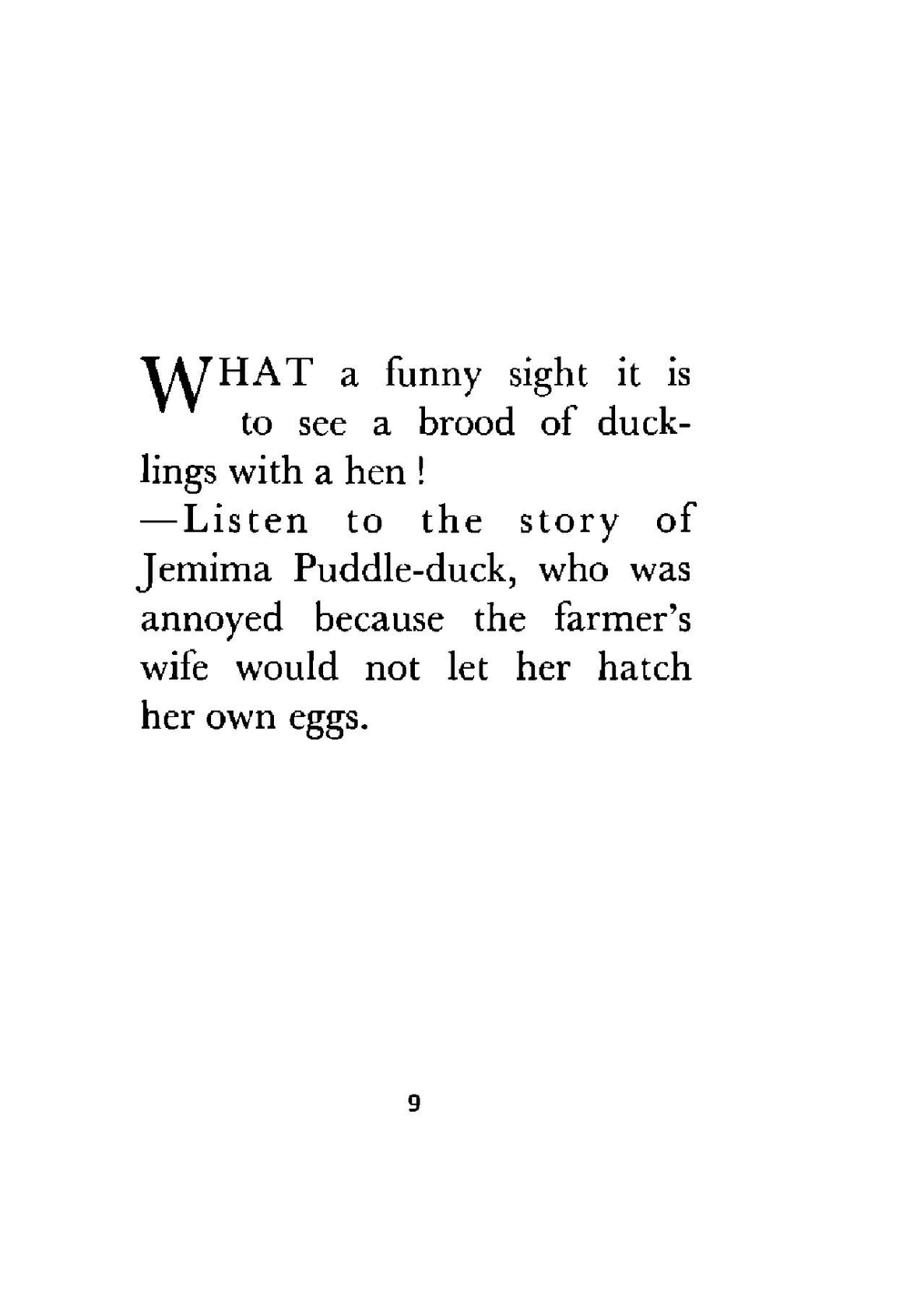 The tale of Jemima Puddle-Duck | Beatrix Potter