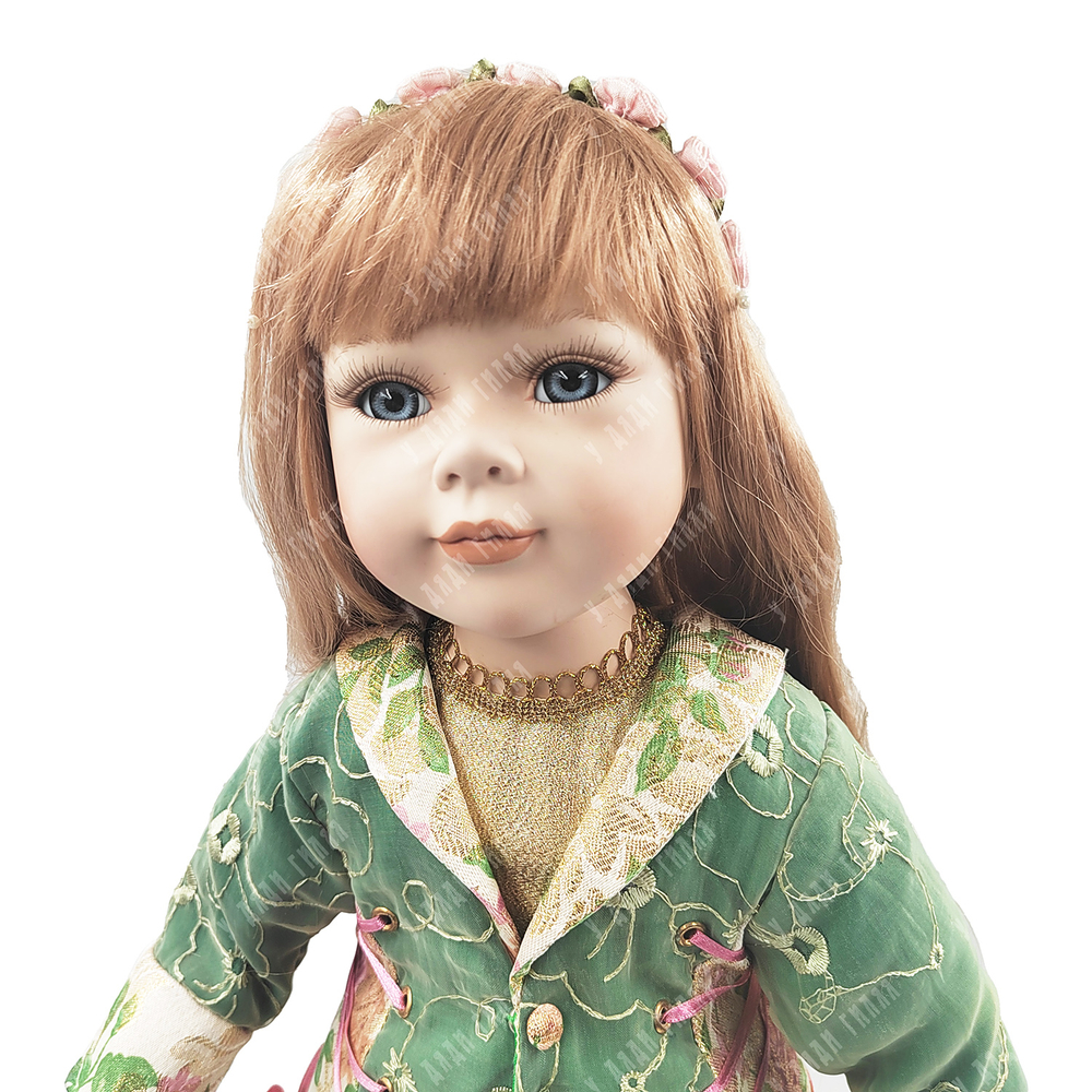 Фарфоровая кукла Музыка. Remeco Collection. Limited edition. Тираж 180 шт. Великобритания, 2001