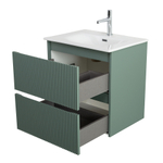 Тумба с раковиной подвесная BelBagno UNO-700-2C-SO-VO Еловый матовый, раковина белая BB-8099-70