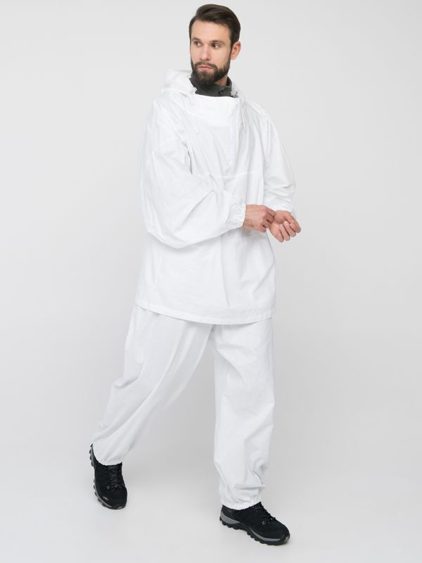 Костюм зимний маскировочный Метель ткань Бязь цвет Белый