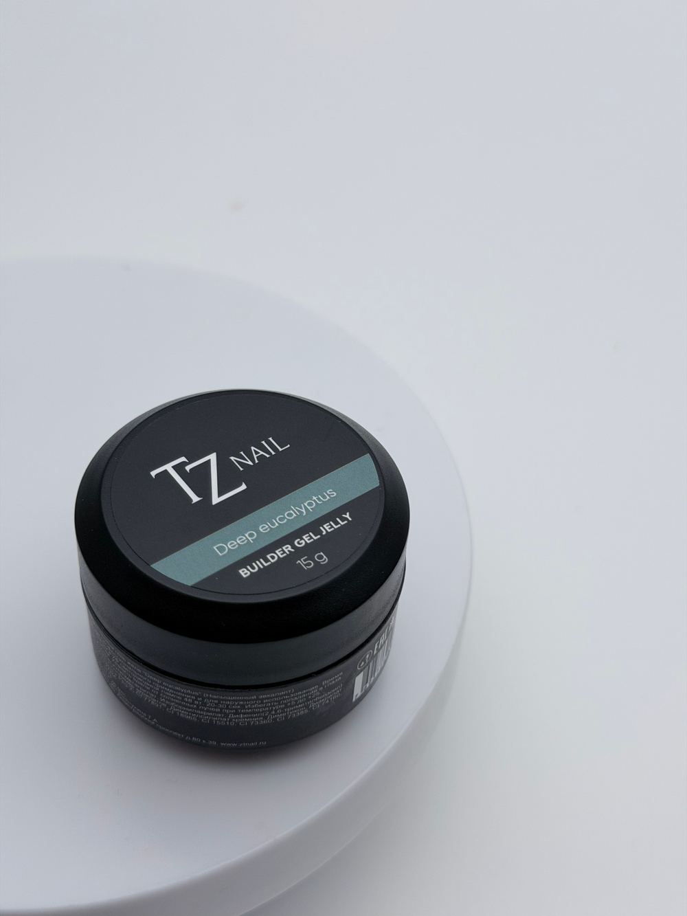 TZ Строительный гель желе "Deep eucalyptus" (Насыщенный эвкалипт) 15 гр.