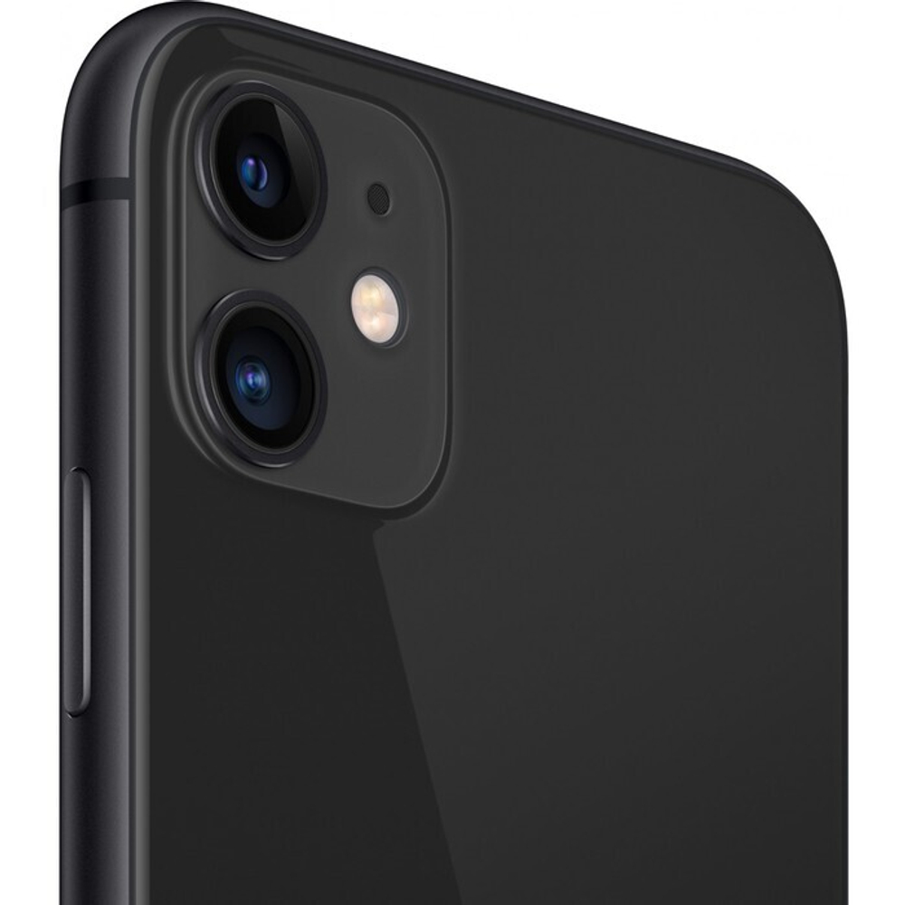 Смартфон Apple A2221 iPhone 11 128Gb 4Gb черный моноблок 3G 4G 1Sim 6.1" 828x1792 iOS 15 12Mpix 802.