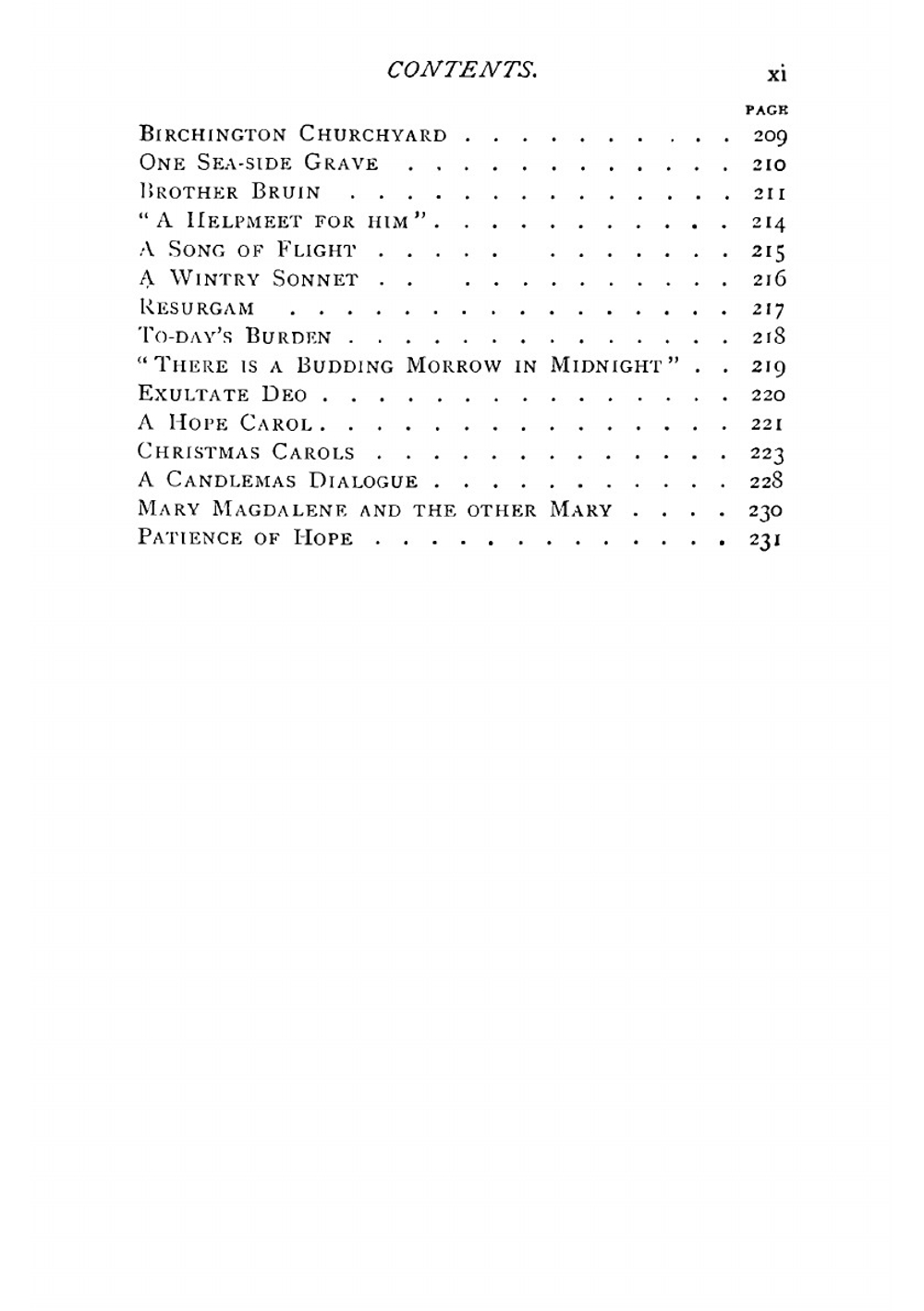 Poems | Rossetti Christina Georgina