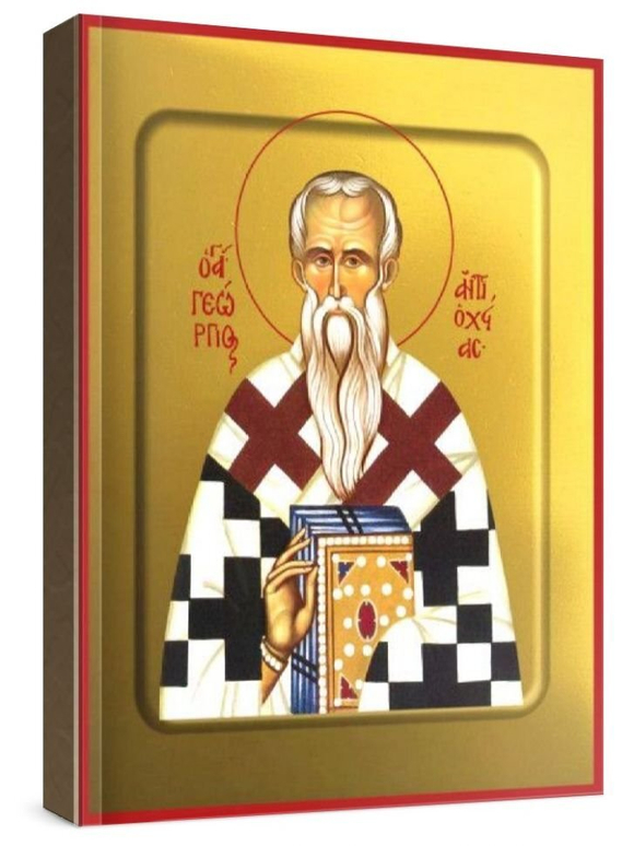 Георгий Антиохийский (рукописная икона)