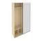 Light Прихожая-купе комбинированная (дверь-1 шт.-зеркало) С-ПК-39 Акация Лорка 1200*390*2050