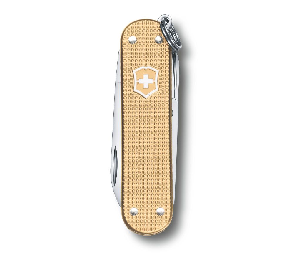 Нож перочинный Victorinox Alox Classic 58 мм 5 функций золотистый (0.6221.L19)