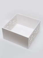 Ящик с резными вставками 40х40х20 см