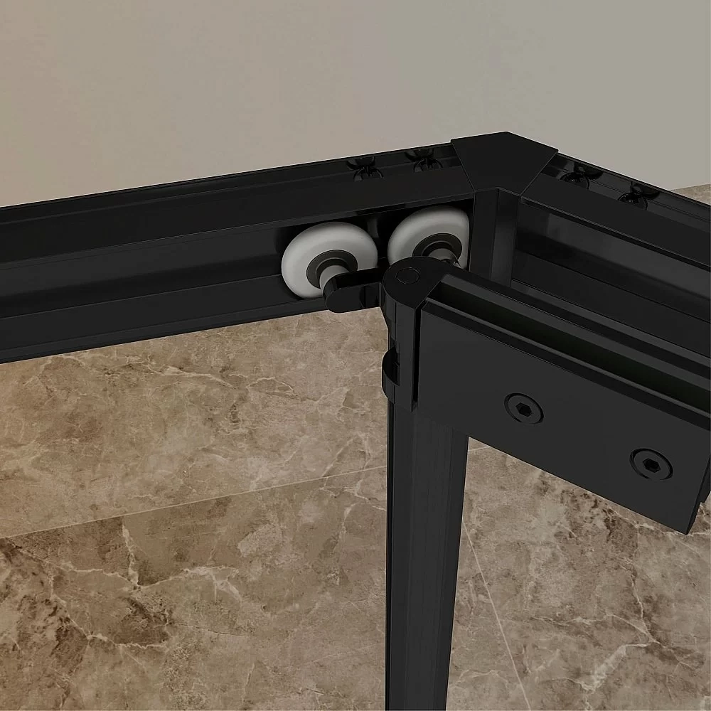 Душевой уголок RGW Passage PA-86B 38088699-14N 90x90 стекло прозрачное/профиль черный матовый