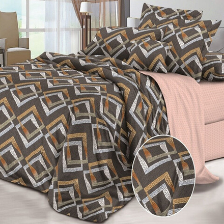 Комплект постельного белья "ВЛ. ВЕСТМИНСТЕР", сатин (твил), 100% хлопок.