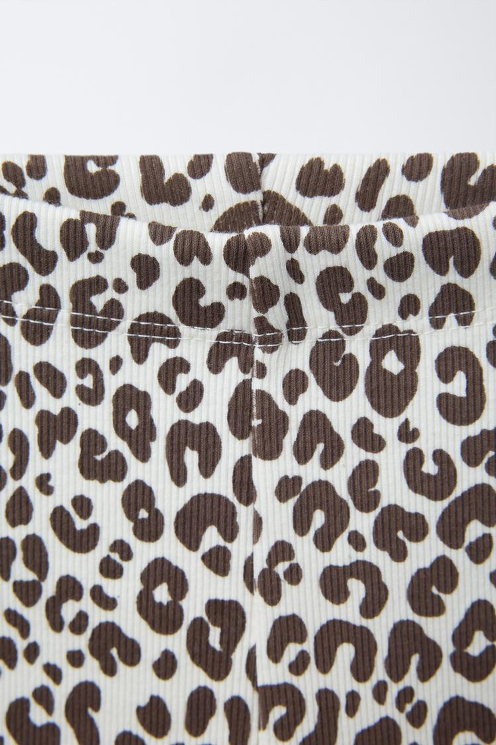 ZARA ШОРТЫ-ВЕЛОСИПЕДКИ В РУБЧИК, ЭКРЮ