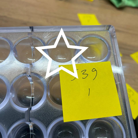 539-у | Форма для шоколадных изделий (275*175мм)