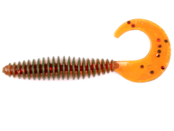 Слаги съедобные искусственные Lucky John ULTRAWORM Curly 2in (50 мм), цвет PA16, 10шт.