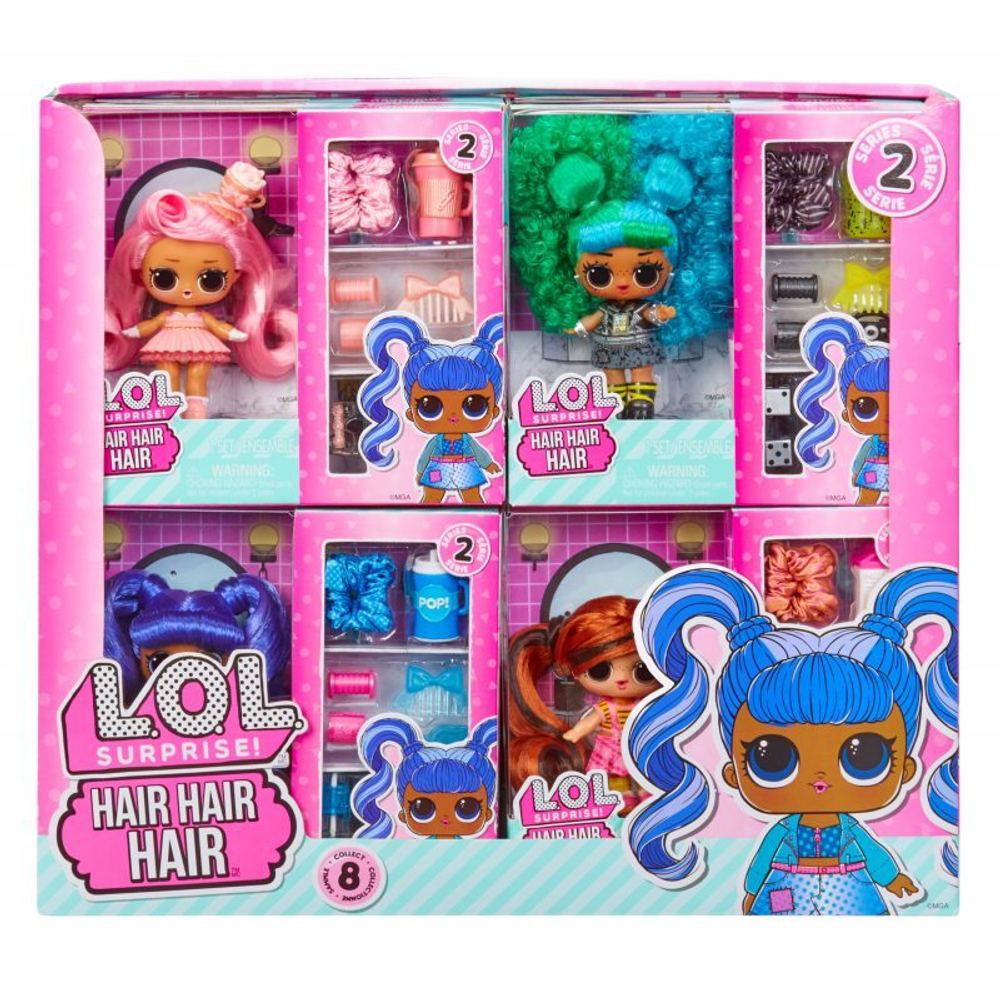 LOL SURPRISE - Кукла Jelly Jam с волосами Hair Hair Hair Series 2 584445 H