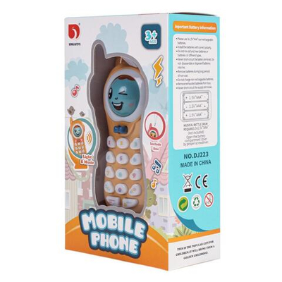 Телефон развивающий, коробка DJ223