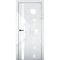 Цена на Межкомнатная дверь глянец Pt 7 Платина crystall white кромка Al остеклённая Купить Межкомнатная дверь глянец Pt 7 Платина crystall white кромка Al остеклённая
