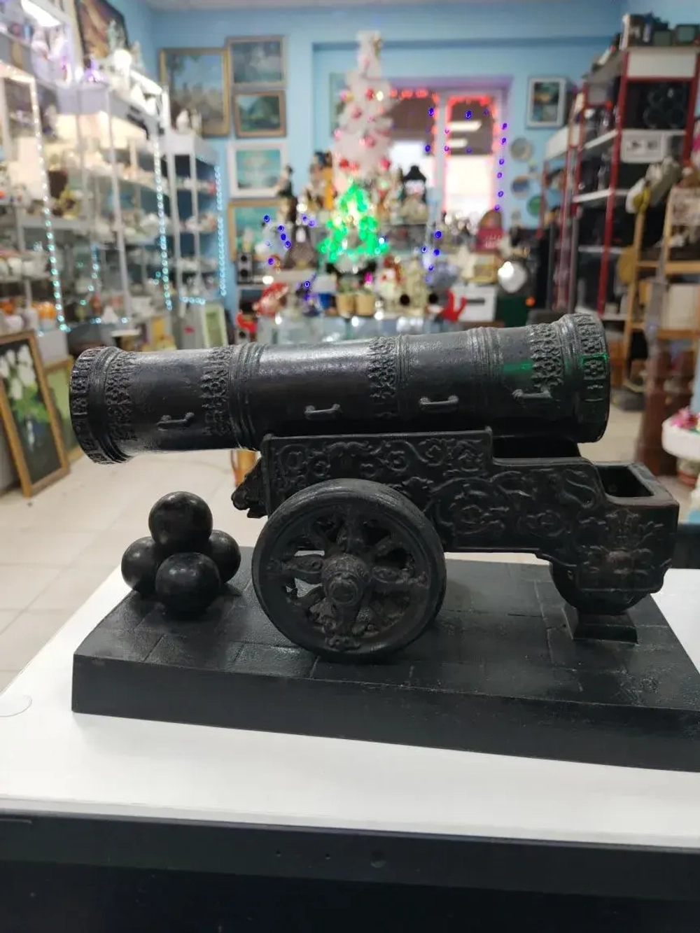 Скульптура "Царь-пушка", чугун. 1987г