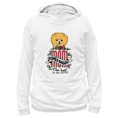 Толстовка "Лучшая мама Шпица"