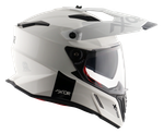 Шлем AXOR X-CROSS DUAL VISOR SC, с визором, цвет белый (XL)