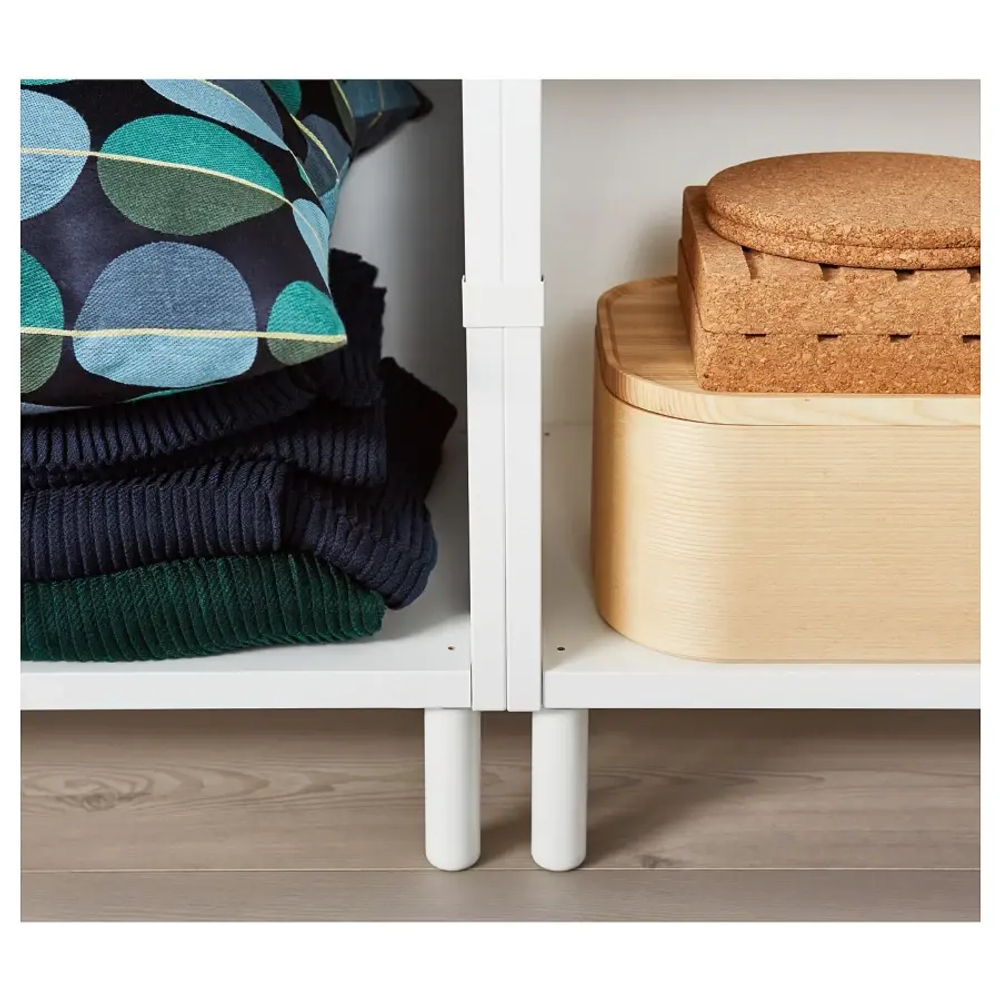 Ножки - IKEA LÄTTHET/LATTHET, 11 см, белый, ЛЭТТХЕТ ИКЕА