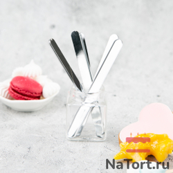 Палочки акриловые для эскимо 11 см, 50 шт (серебряные)