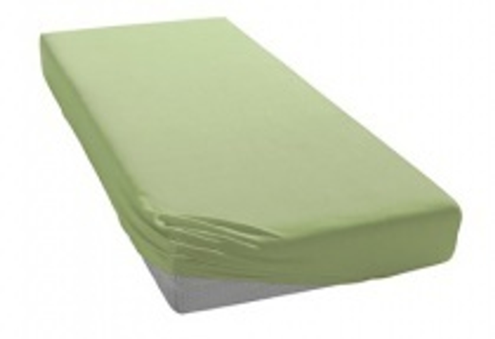 Простыня трикотажная 180-200x200 Elegante 8000 олива