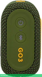 Беспроводная колонка JBL Go 3 Green (JBLGO3GRN)