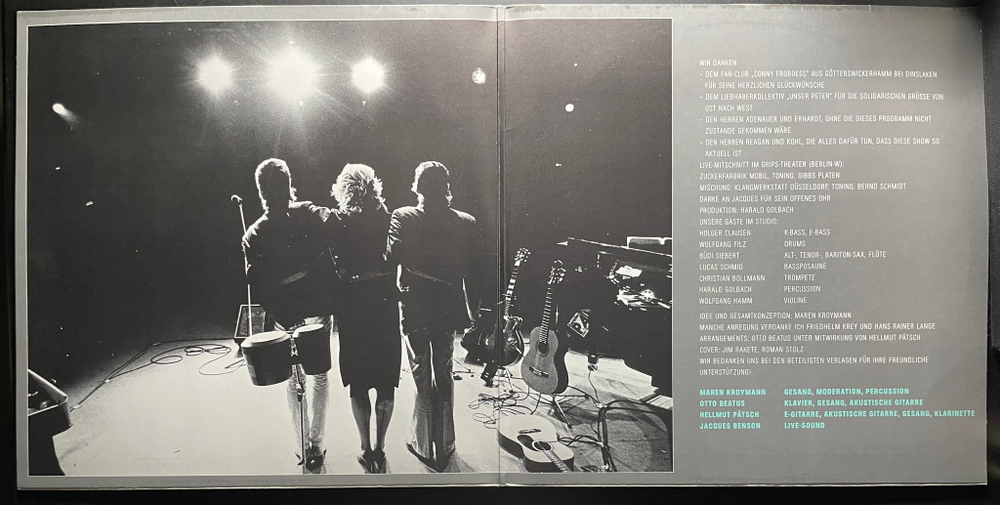 Maren Kroymann ‎– Auf Du Und Du Mit Dem Stöckelschuh 2LP (Германия 1983г.)