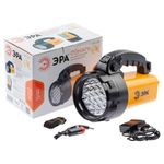 Фонарь светодиодный ЭРА PA-601 АЛЬФА прожектор 2 режима 19+24LED, аккум. 3Ah, ЗУ 220V/12V, 160лм (764016)