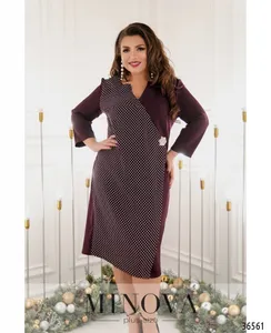 Платье 103-1-марсала Minova