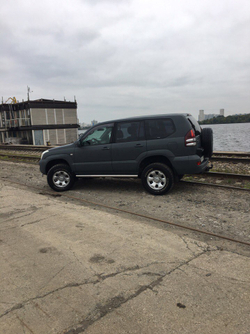 Покраска Раптором Toyota Prado 150