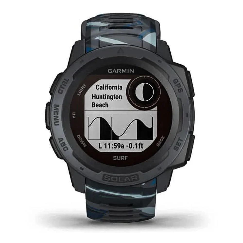 Спортивные наручные часы Garmin Instinct Solar Surf Pipeline 010-02293-07